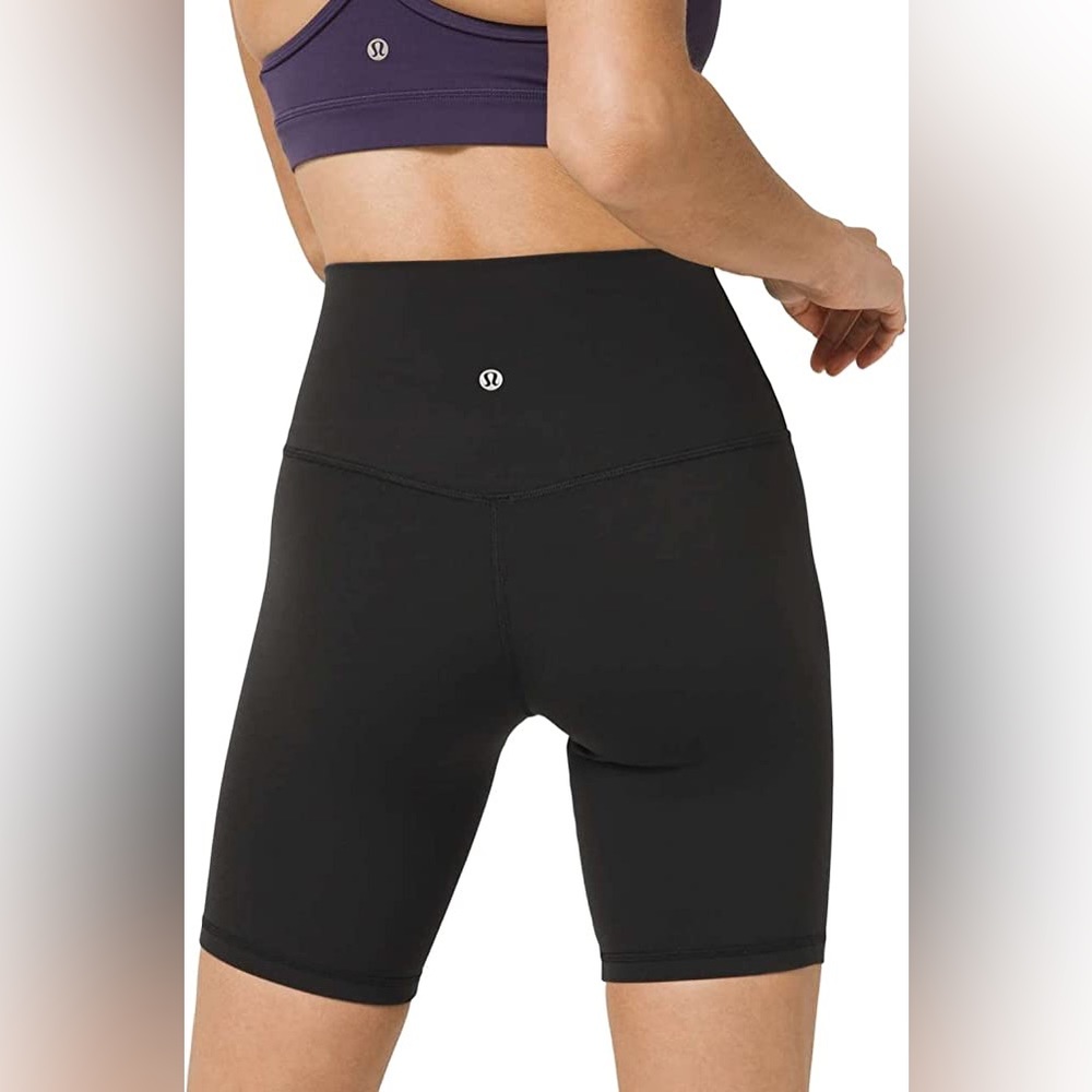 Lululemon Align Biker Shorts Black 8”